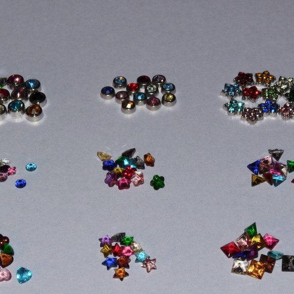 💟 - 350pcs Floating Locket Charms Assorted Mix - Picture 16 of 16